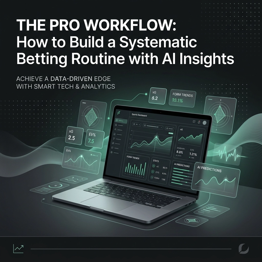 Drpi4lfpedl | the pro workflow how to build a systematic betting routine with ai insights